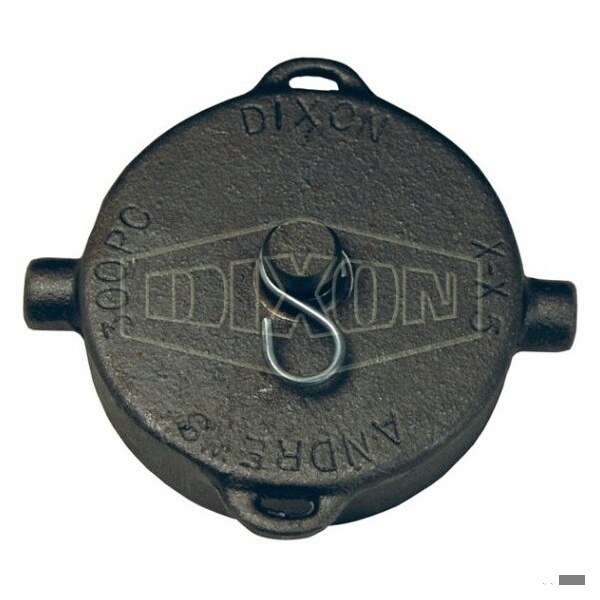 Pipe Cap, 2 in Nominal, NPSM, Iron, Domestic
